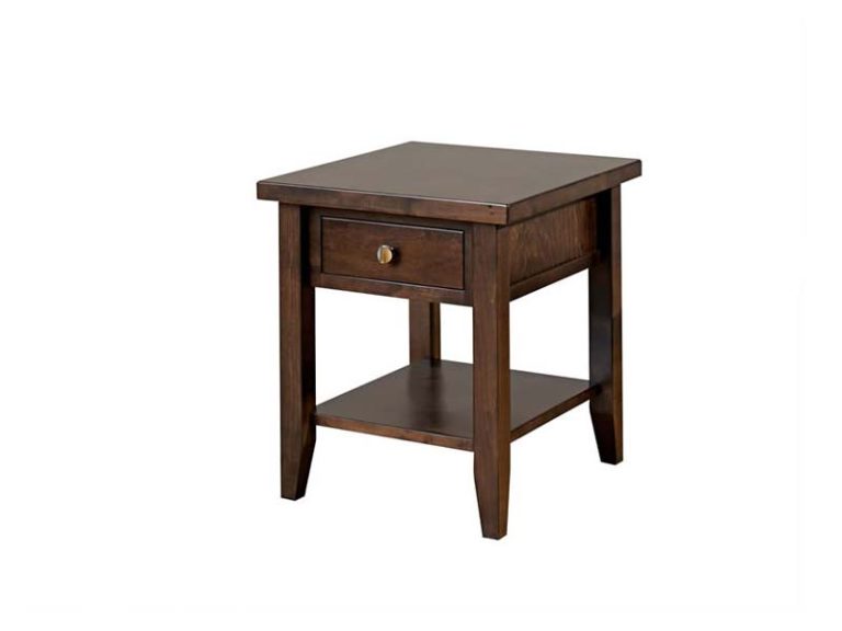 Tamarisk End Table (Maple / Oak) - Sahara Furniture Manufacturing